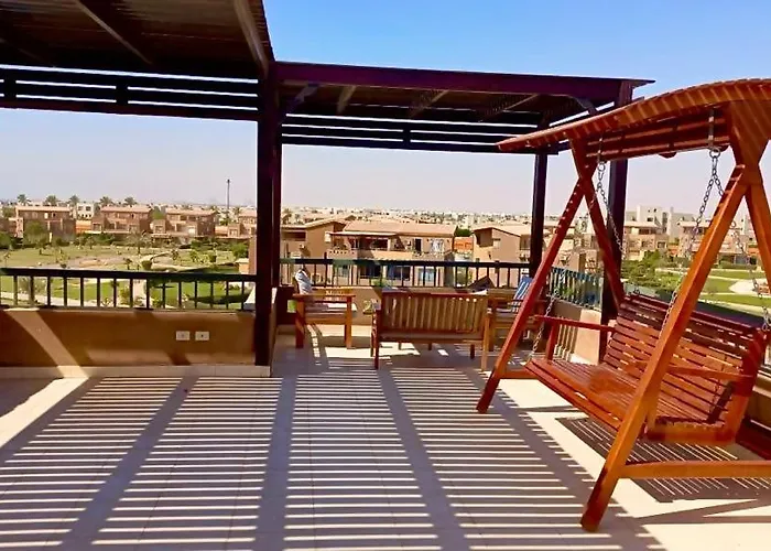Шале Marina Wadi Degla Families Only Pool View 2nd Floor With Roof 6 Adults